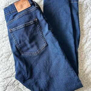 EverlaneWomen’s Dark Blue Mid Rise Skinny Jeans Size 27 Regular